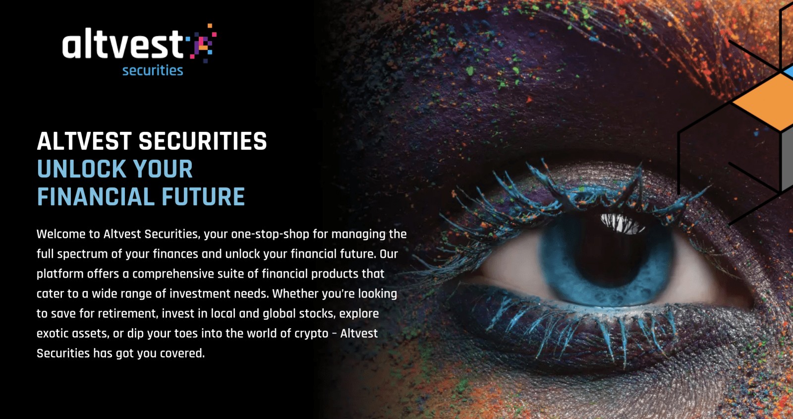 Altvest Securities launches one-stop-shop for managing the full spectrum of your finances and unlocking your financial future