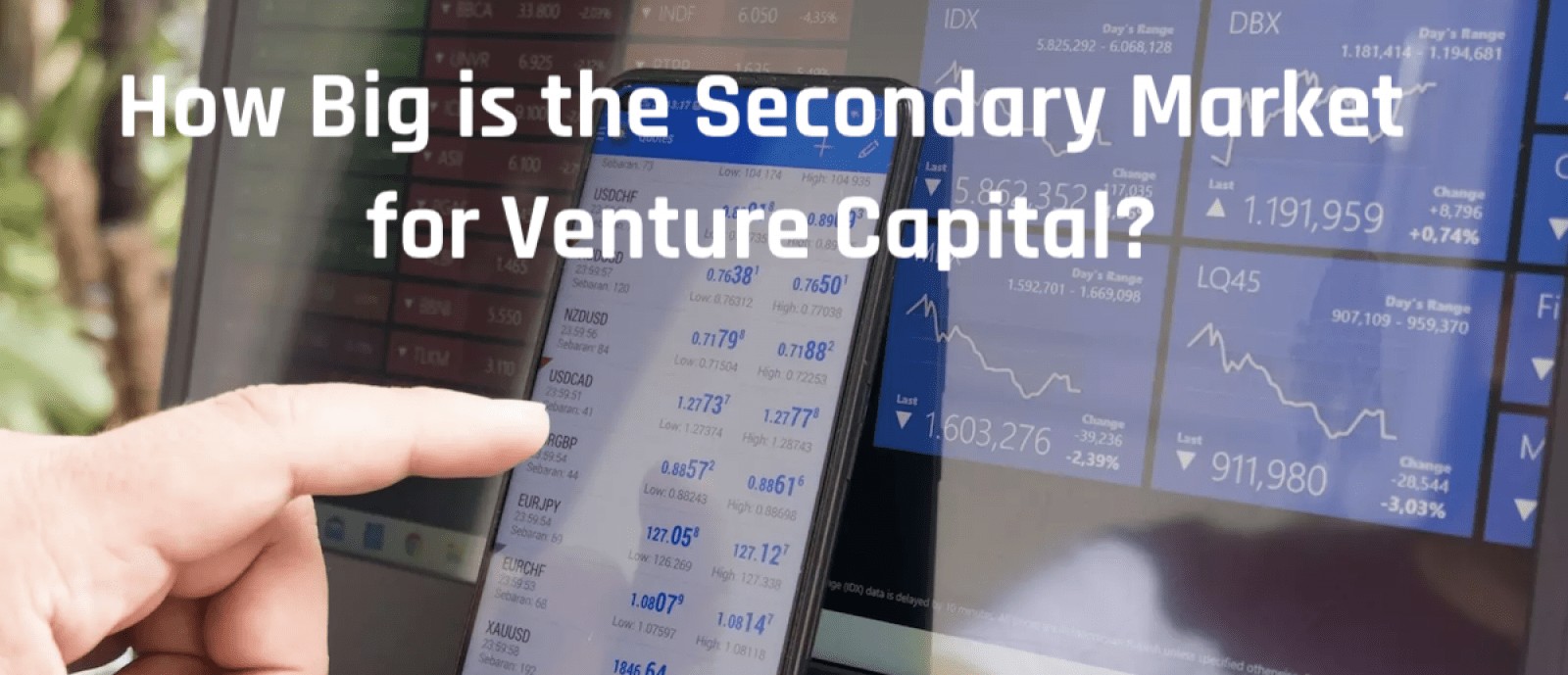 How Big is the Secondary Market for Venture Capital?