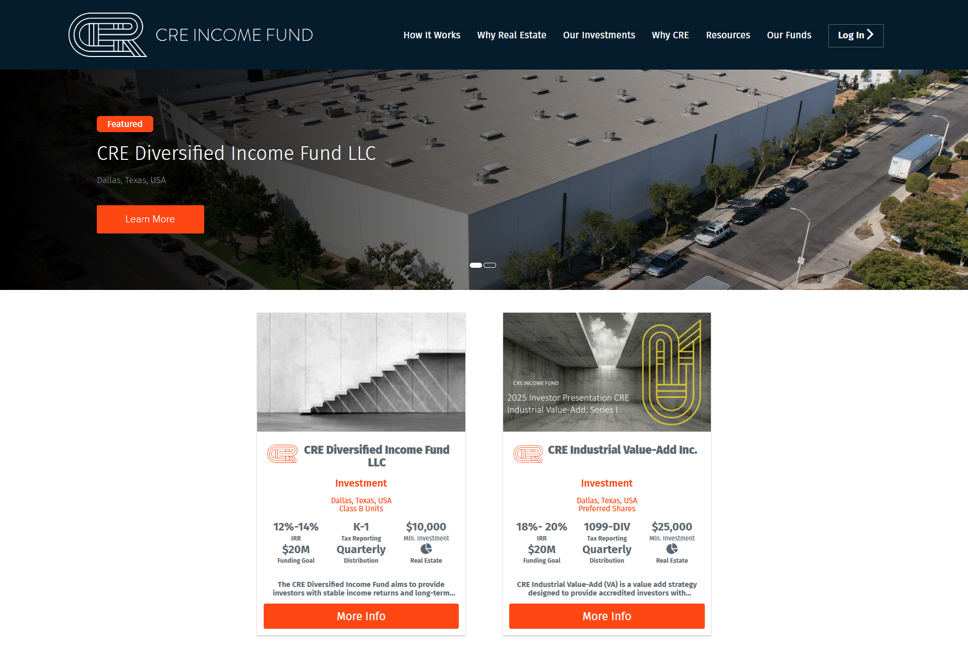 CRE Income Fund Marketplace